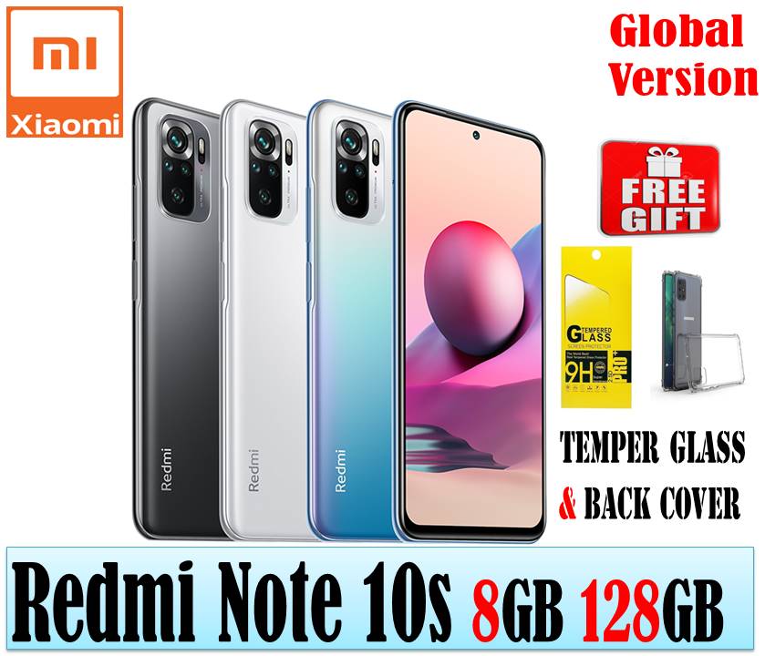 Redmi Note 10S | 8GB 128GB | Global Version with Global ROM | Local Seller Warranty