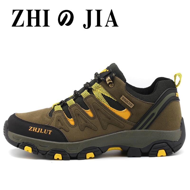 Autumn and winter couple sports shoes outdoor training shoes hiking men's shoes camping women's shoes non-slip wear-resistant