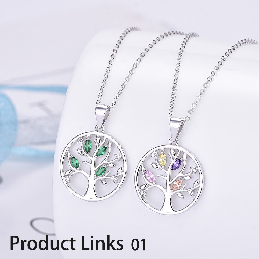 member exclusive S925 sterling silver simple fashion trend compass geometric plane round micro-set pendant