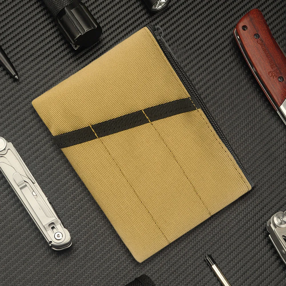 Oxford Portable EDC Mini Tool Pouch Foldable Multifunctional Outdoor EDC Tool Storage Bag Wear Resistant Organizer