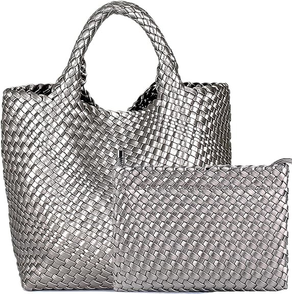 Fashion Woven Bag Shopper Bag Travel Handbags and Purses Women Tote Bag Large Capacity Shoulder Bags