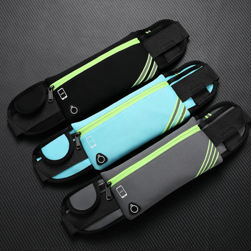 Waist Belt Running Bags Women Sports Fitness Waterproof For Money Cell Phone Holder Jogging Nylon Accessories Cycling Pouch Pack